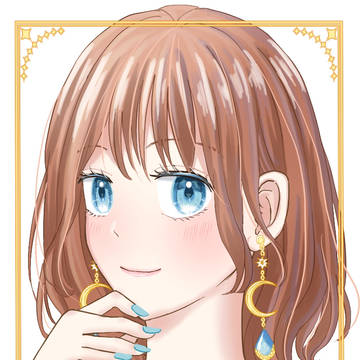 ミディアムヘアの女の子