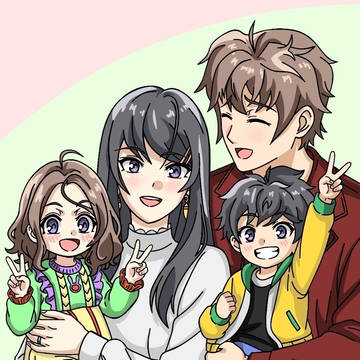 Azusagawa children: Usagi & Hiro