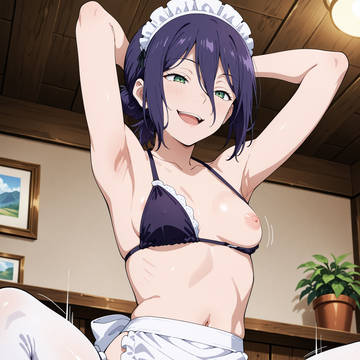 レゼ メイドビキニエッチ