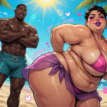 Thirsty BBW Cougar Craves BBC