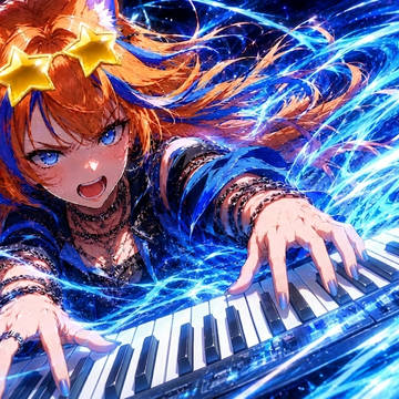なぞる鍵盤