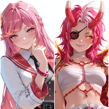 Kagura and Ruby Exorcist