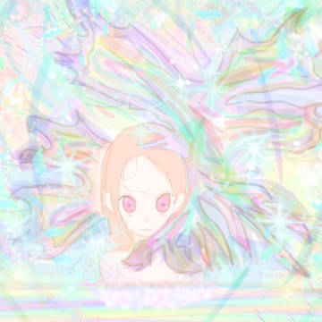 体からの素敵な宝石を成長する少女