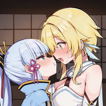 ふたなり!いじけた綾華が蛍ちゃんにアプローチ♥