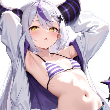水着ラプちゃん ぺったん