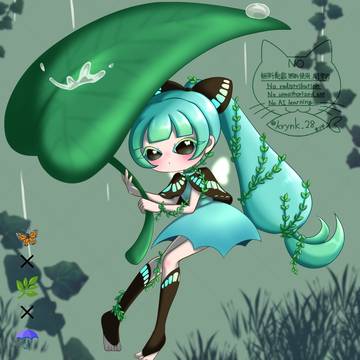 🦋×🌿×☂️