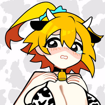 牛柄水着モモちゃん