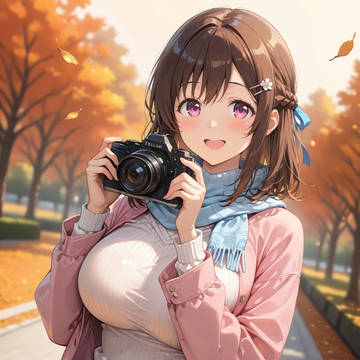 秋の思い出、いっぱい撮っちゃおう♡