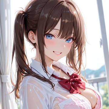 雨に濡れちゃった…見ないでよ♡