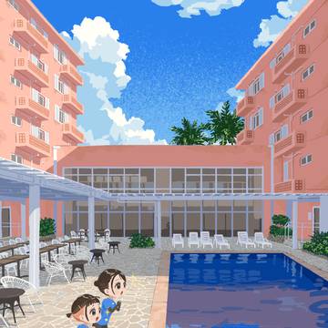憧れのリゾートホテル清掃