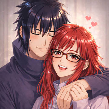サスケ× うずまき香燐 - Karin x Sasuke