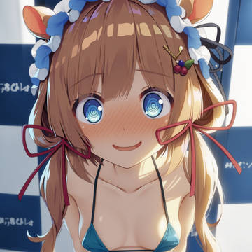ファンと交流会エリー・コニファー(マイクロビキニ)
