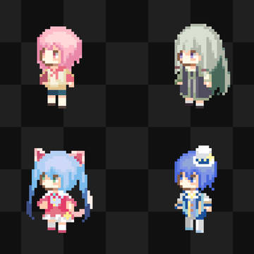 wonderland x showtimeドット絵