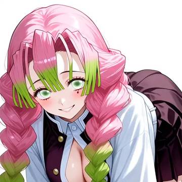 みつりんの手にハートとエチエチヌード