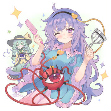 ロングヘアーさとりん