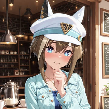 私服なシュヴァルグランと待ち合わせ