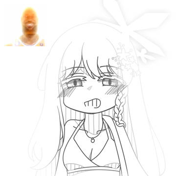 白すぎ水着ナグサ
