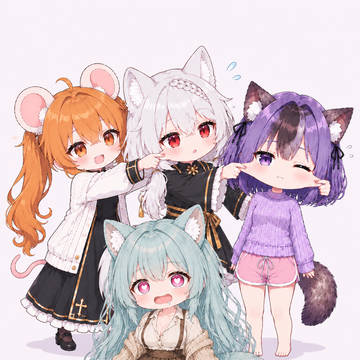 복슬이네 정착민들