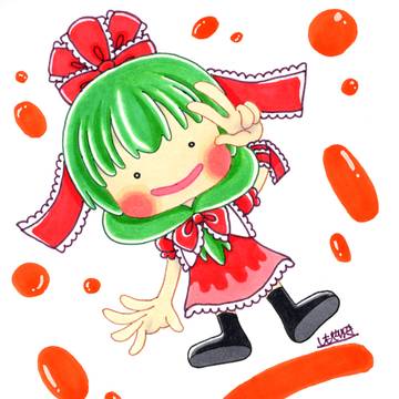 ぽこあ風鍵山雛ちゃん