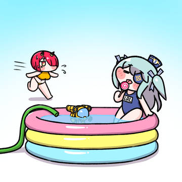 キャンディをもらったLRLちゃん71