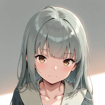 髪を下ろした夕張
