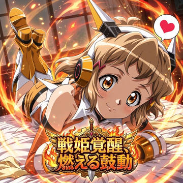 戦姫覚醒、燃える鼓動
