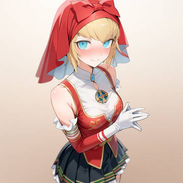 恋人の日なので　もじもじ女神イズンちゃん