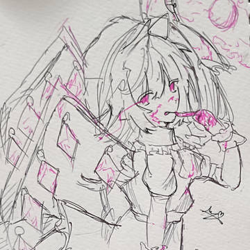 アナログ絵