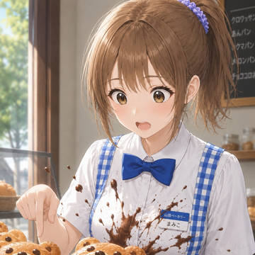 キャー!熊パンが😨