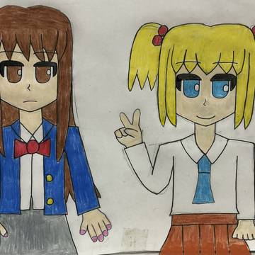 京子ちゃんと葉子ちゃん