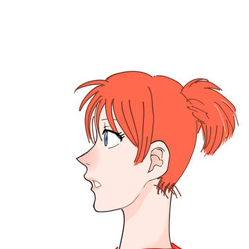 横顔すきぃー