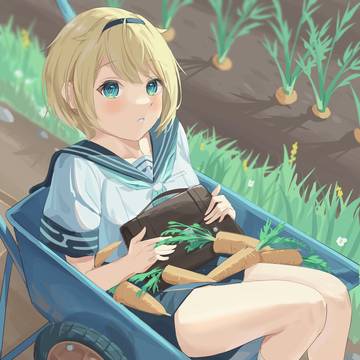 収穫されちゃったいろはちゃん