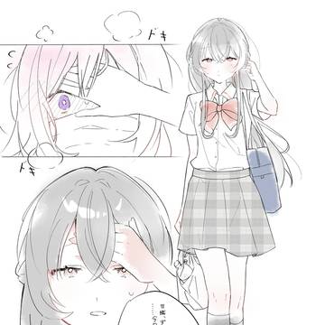 れな子の看病をする紗月さん