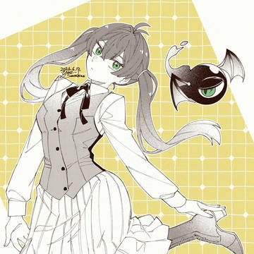 魔法学校のツインテールちゃん