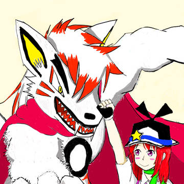 キツネノミコト　表紙案