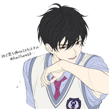 風真に汗を拭わせたかっただけの絵