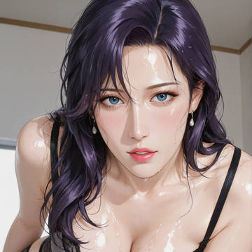 灰色の下着姿の野上冴子さん シティーハンター