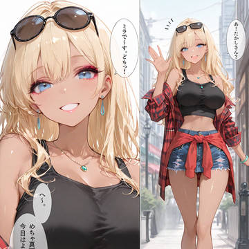 【FANZA販売中】 黒ギャル、マチアプはじめました。②