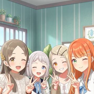４人で集合写真📷️✌！