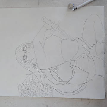 イラスト作成二日目