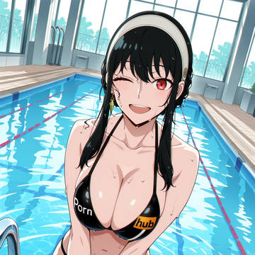 ヨル・フォージャー×Pornhubビキニ