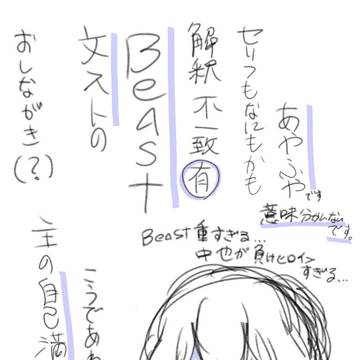 BEAST重すぎ...