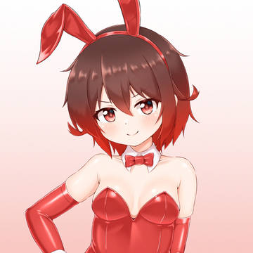 赤バニーにゃしぃ