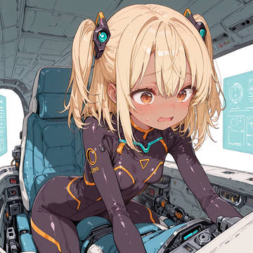 出撃させられるメスガキ
