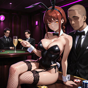 マキマ　 チェンソーマン　VIP客専用バニーガールバイト