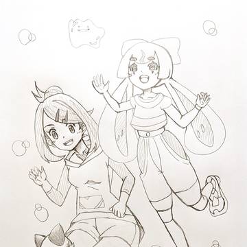 アニポケ（落書き）