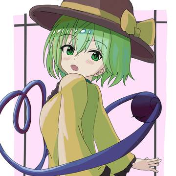 こいしちゃんを描きました!