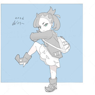 ポケモン マリィ 下絵