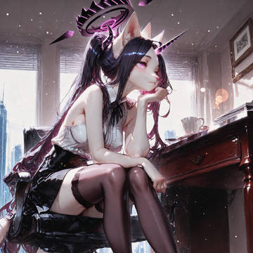 贅沢なオフィスでのひととき- Luxury Office