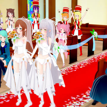 Yukina and Lisa Wedding